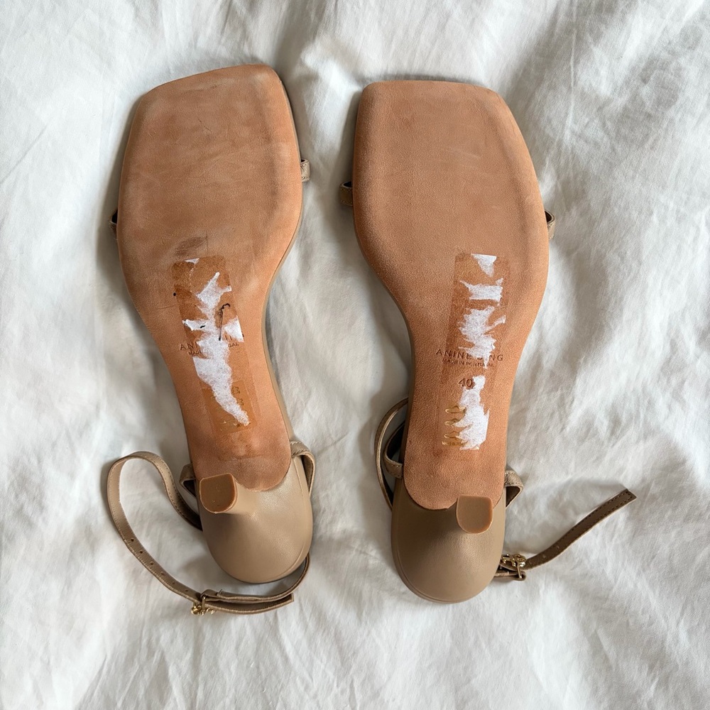 Anine Bing // NEW Invisible Sandals Heels - Picture 8 of 11